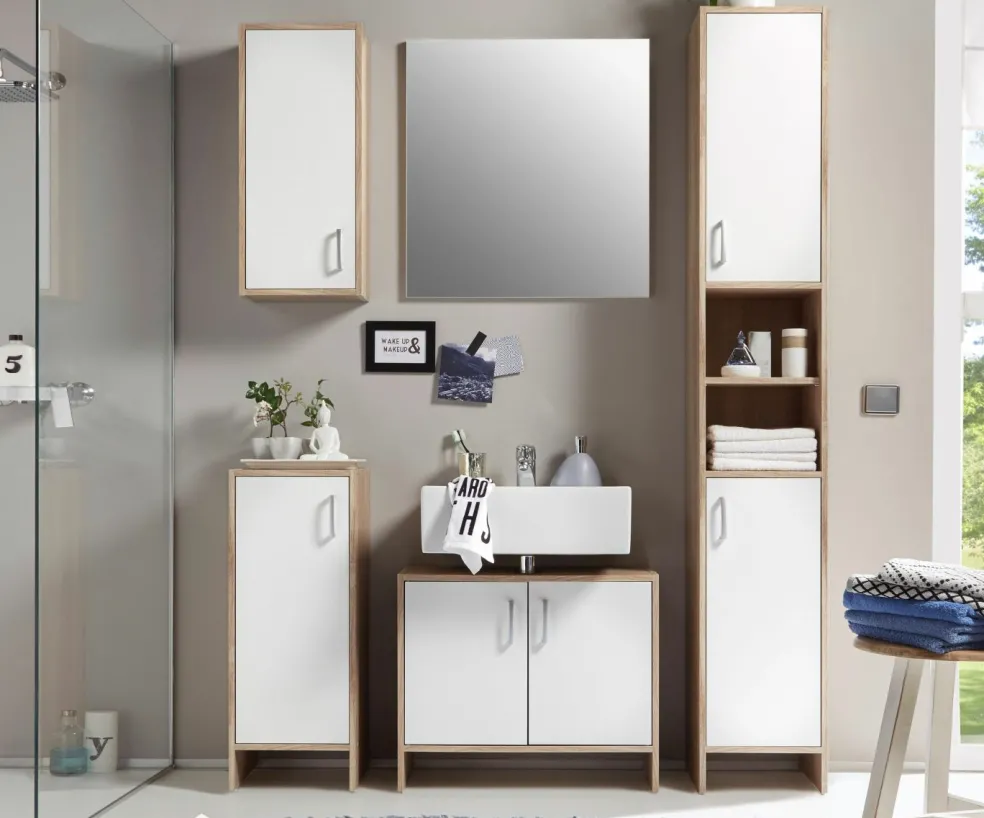 Salle de bains combinée 5 éléments OSLO