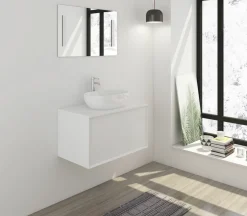 Salle de bains combinée 2 éléments 391679