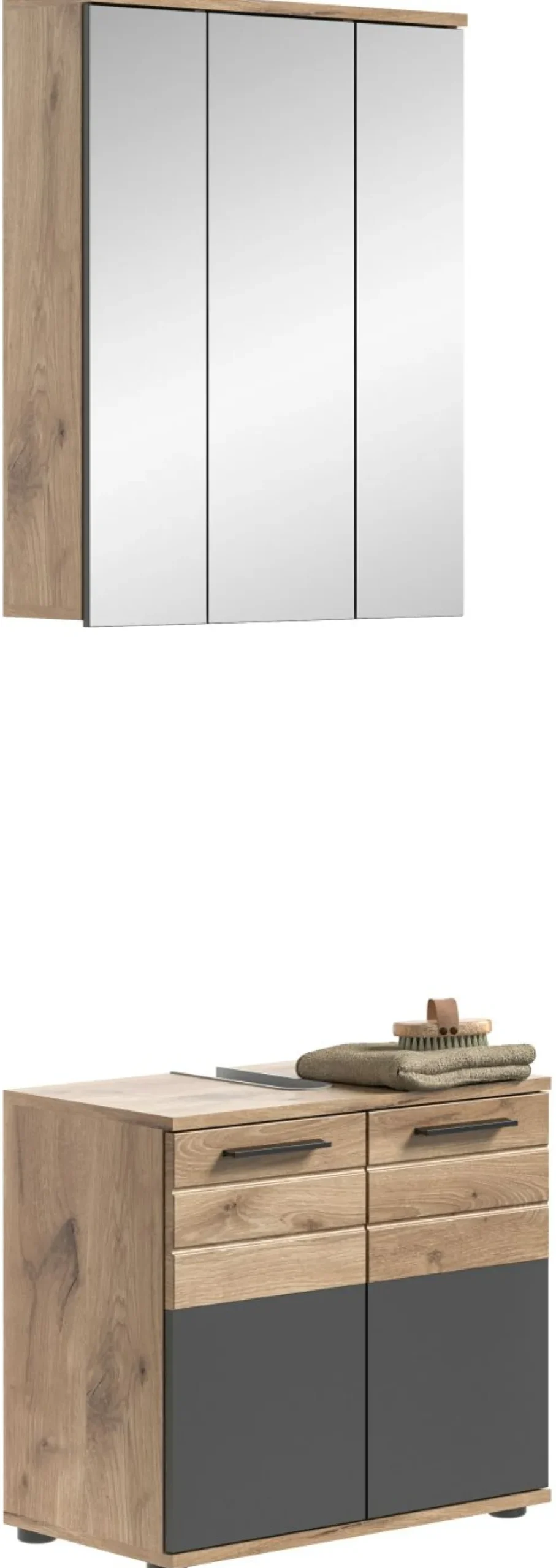 Salle de bains combinée 2 éléments AGARO