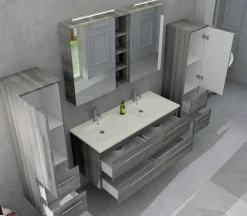 Salle de bains combinée 4 éléments 395141