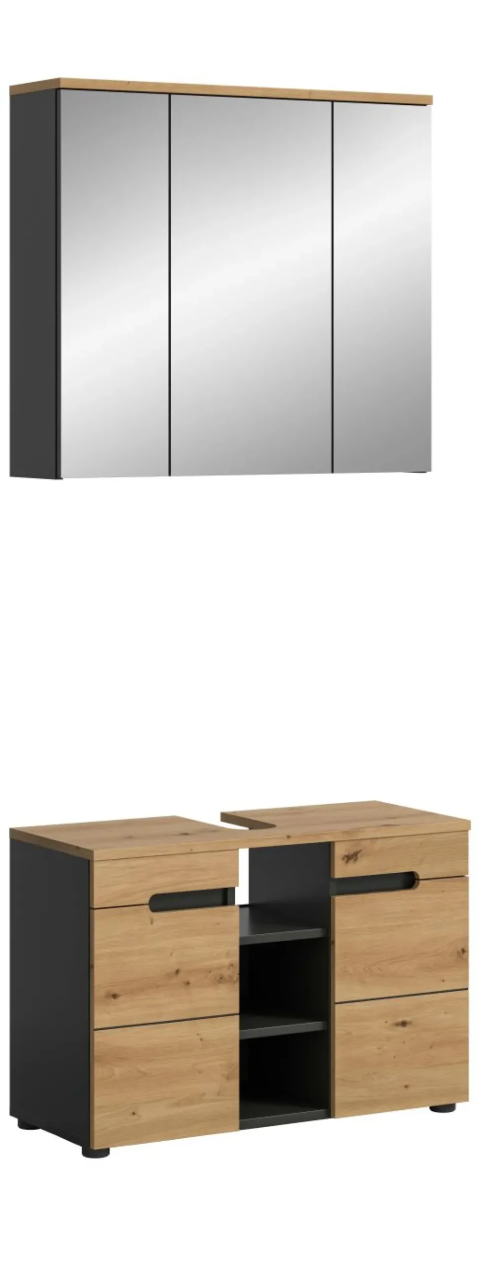 Salle de bains combinée 2 éléments GOBA