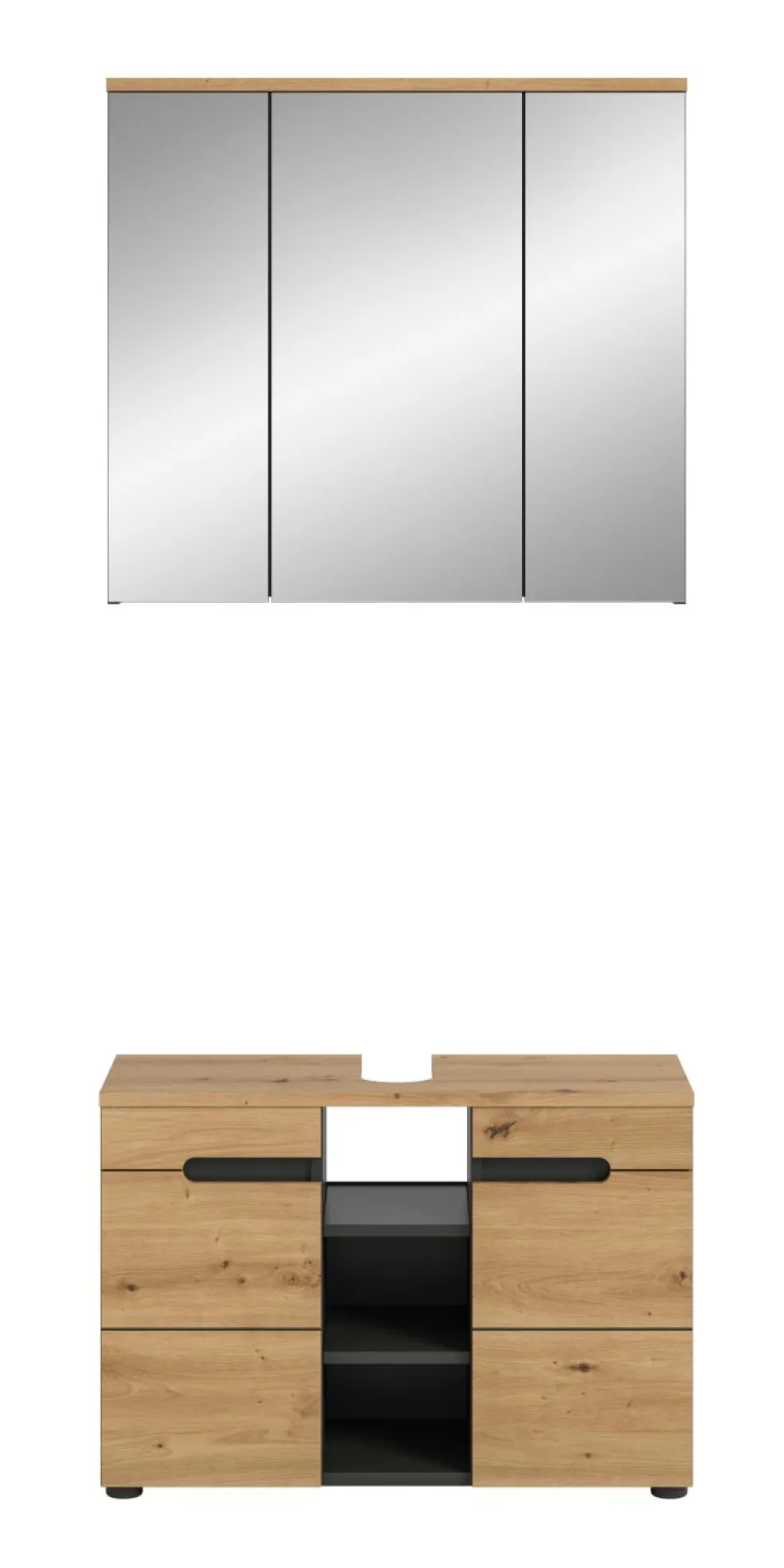 Salle de bains combinée 2 éléments GOBA