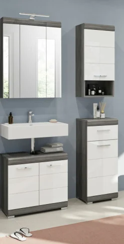 Salle de bains combinée 4 éléments SEWULA