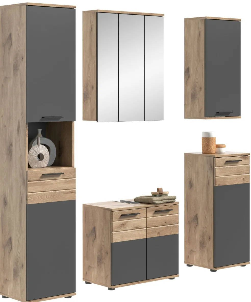 Salle de bains combinée 5 éléments AGARO