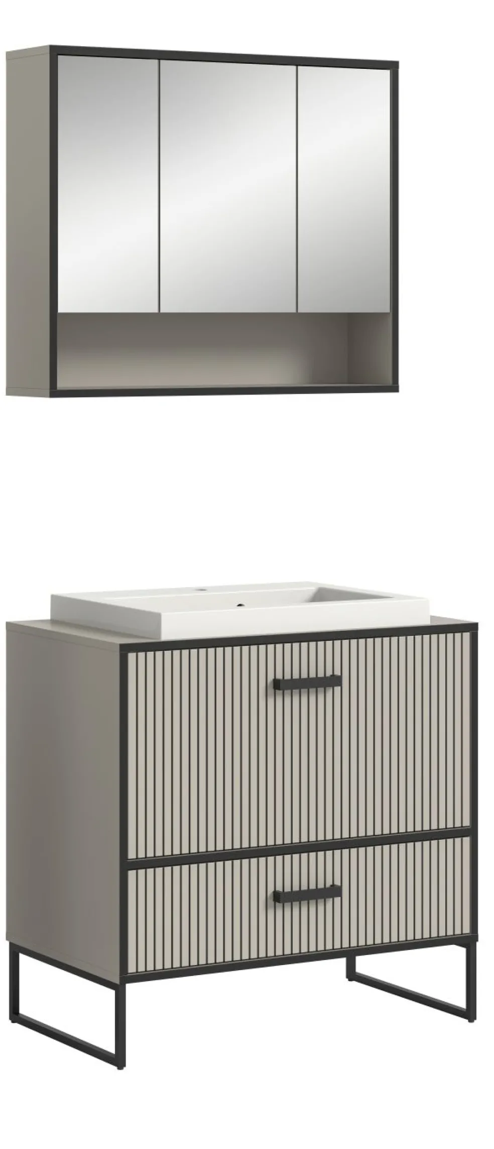 Salle de bains combinée 3 éléments BAGNO