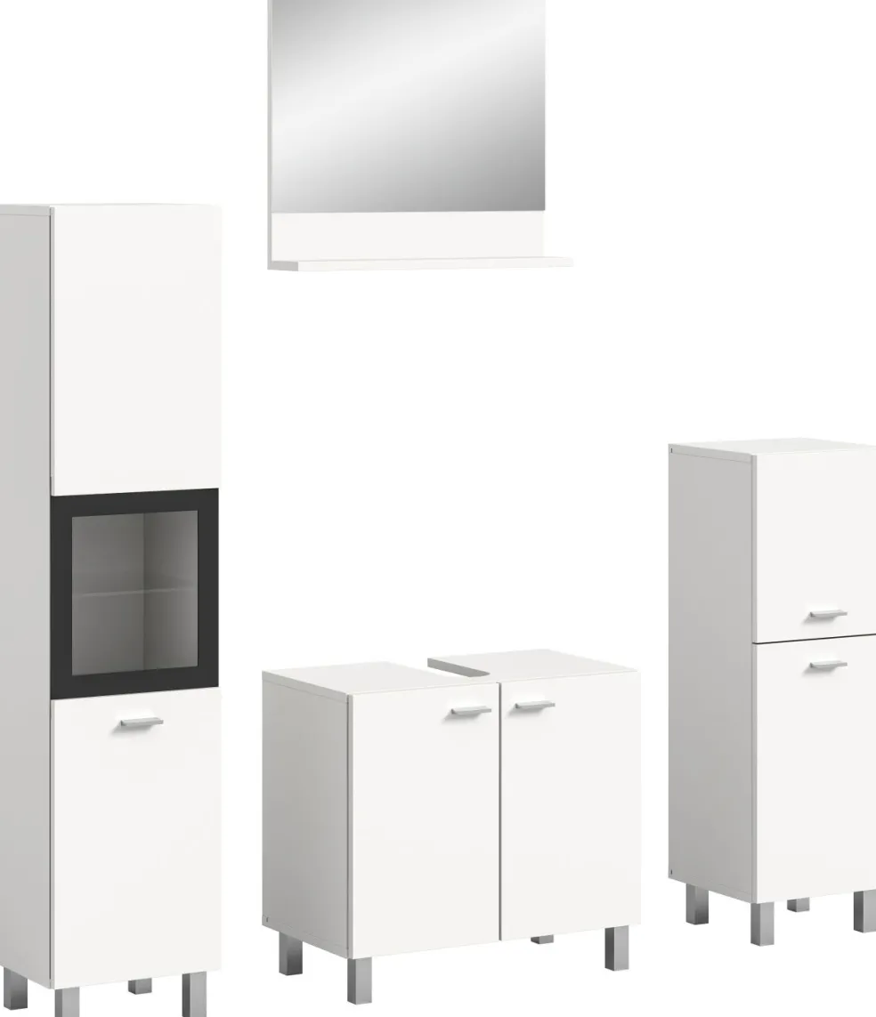 Salle de bains combinée 4 éléments SEBETA