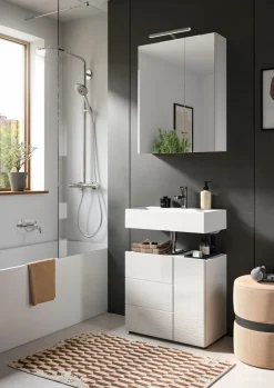 Salle de bains combinée 2 éléments AMBO