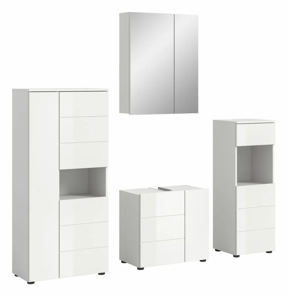 Salle de bains combinée 4 éléments AMBO