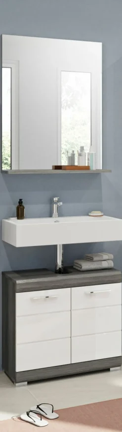 Salle de bains combinée 2 éléments SEWULA