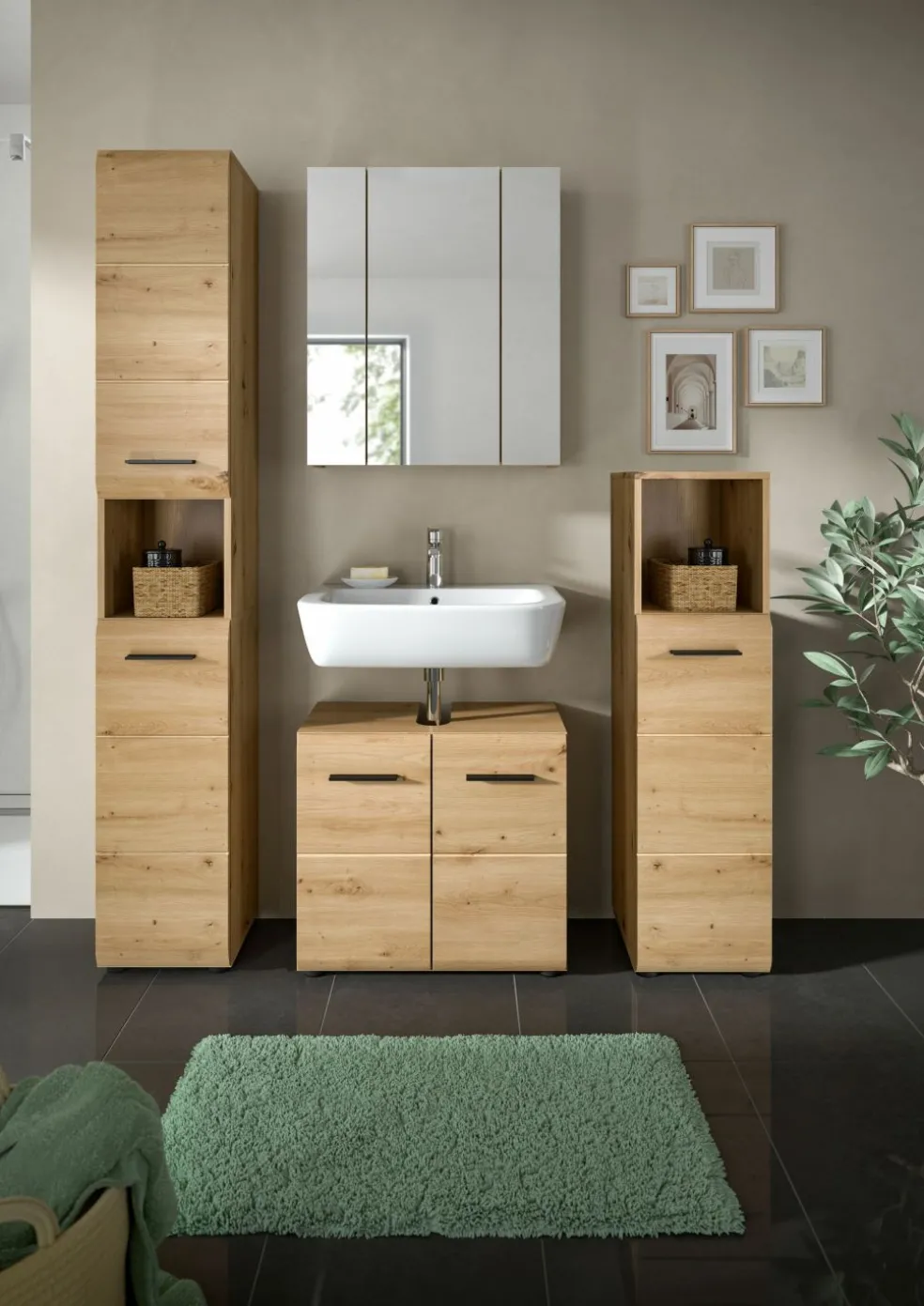 Salle de bains combinée 4 éléments BONGA