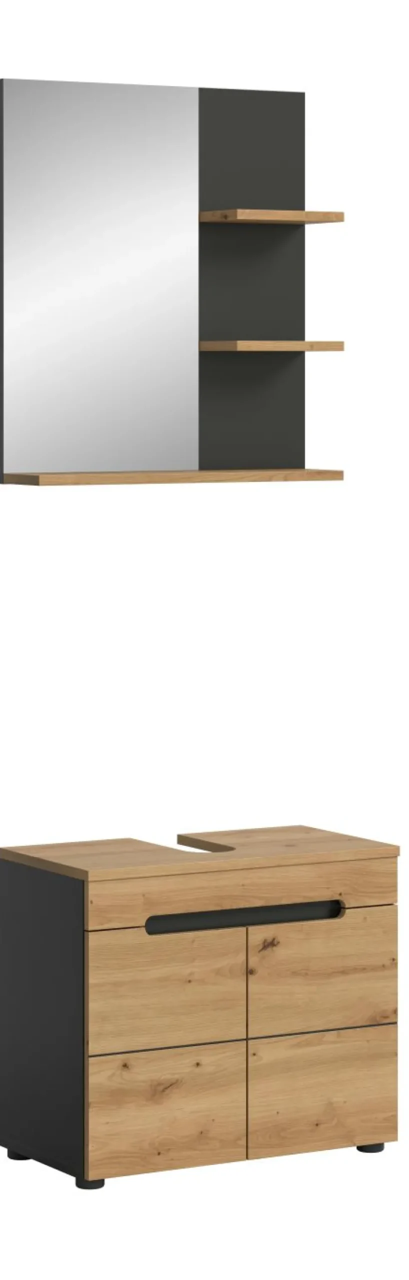 Salle de bains combinée 2 éléments GOBA