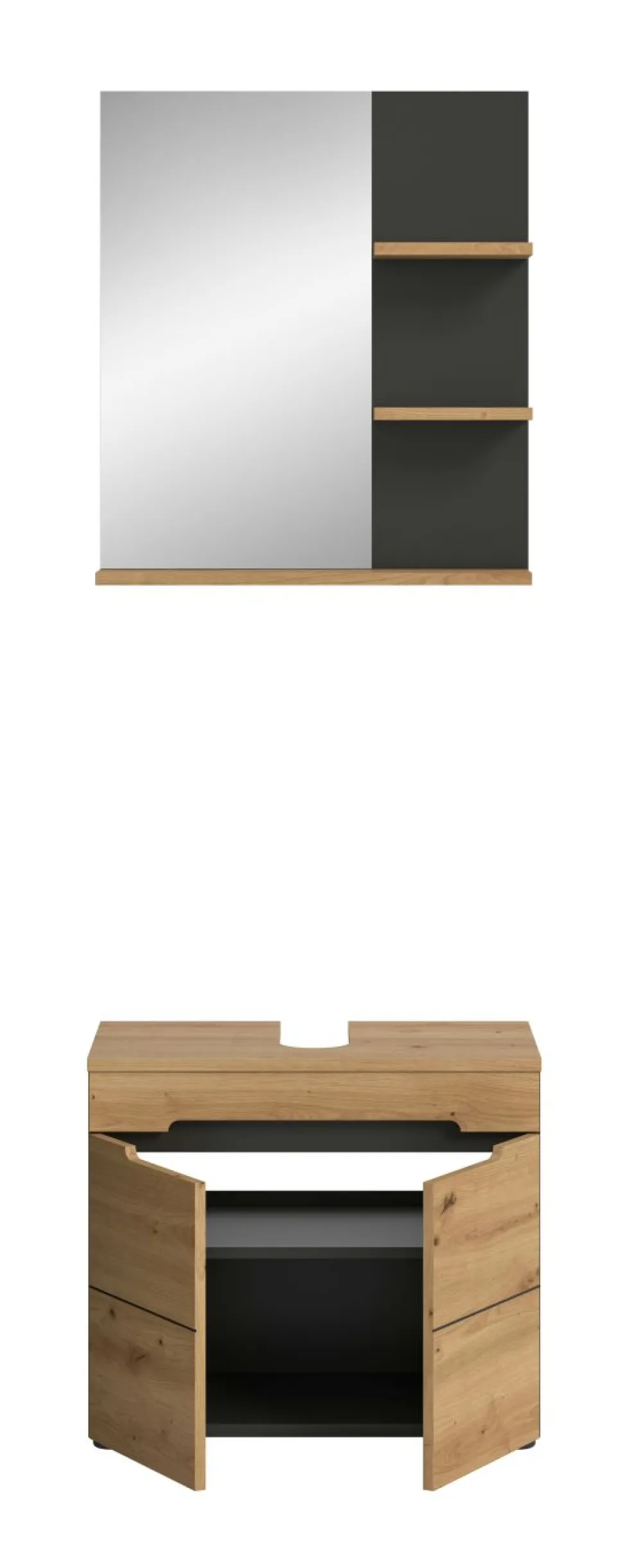 Salle de bains combinée 2 éléments GOBA