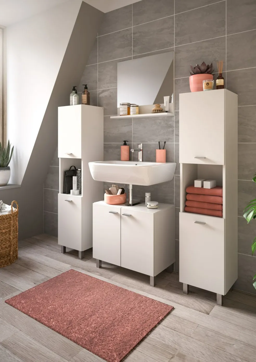 Salle de bains combinée 4 éléments SEBETA