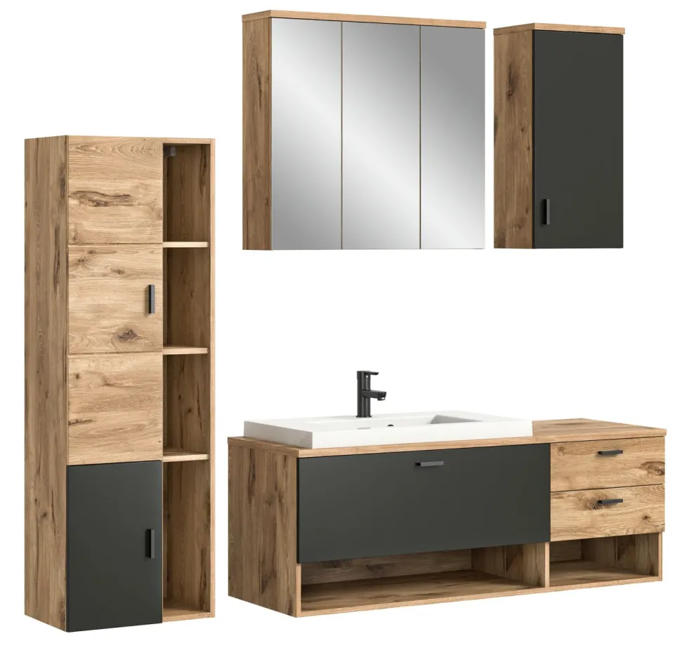 Salle de bains combinée 4 éléments METU