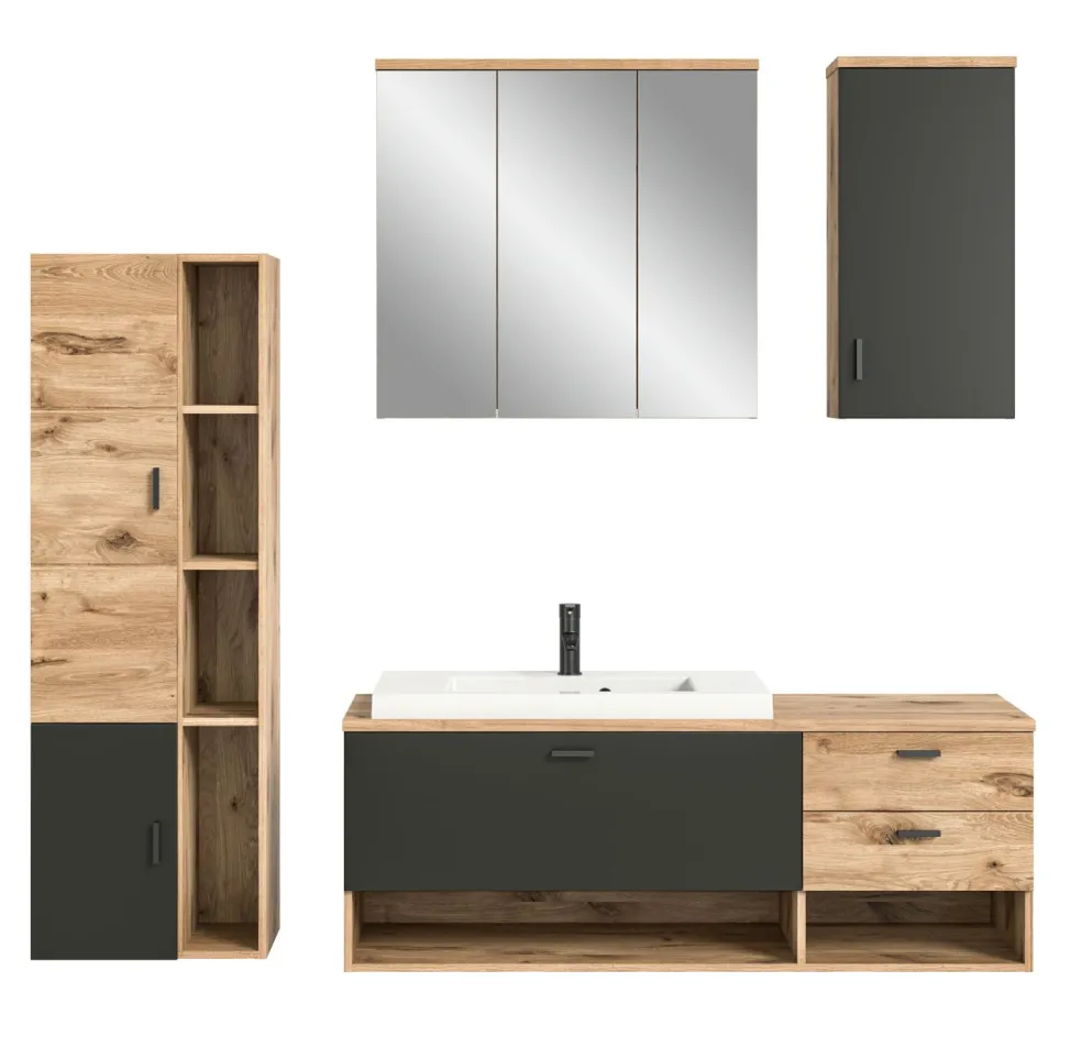 Salle de bains combinée 4 éléments METU