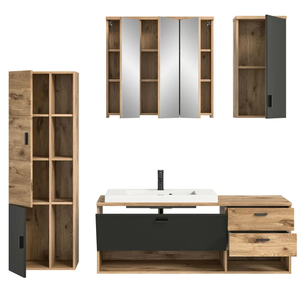 Salle de bains combinée 4 éléments METU