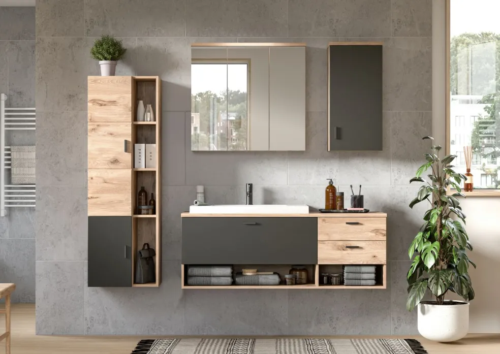 Salle de bains combinée 4 éléments METU