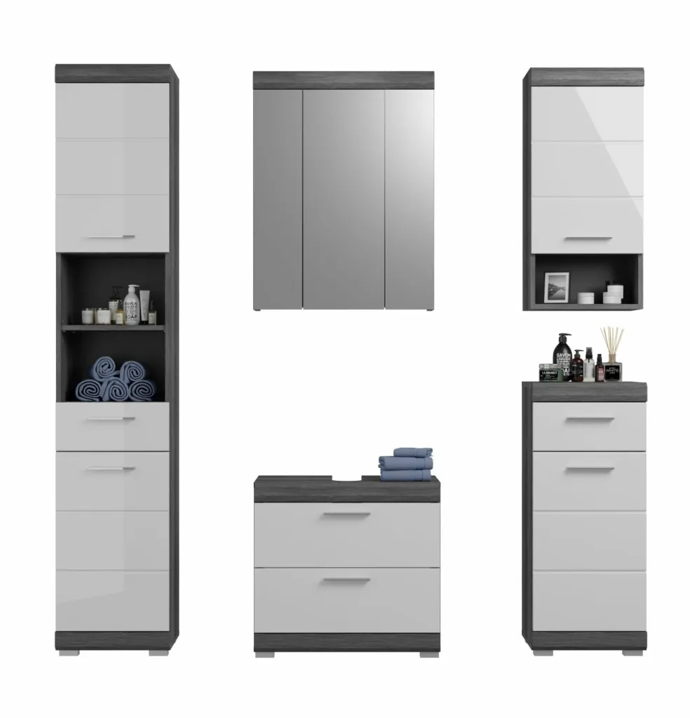 Salle de bains combinée 5 éléments SEWULA