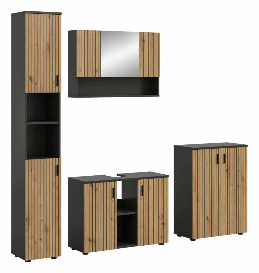 Salle de bains combinée 4 éléments MONE