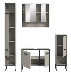 Salle de bains combinée 4 éléments BAGNO