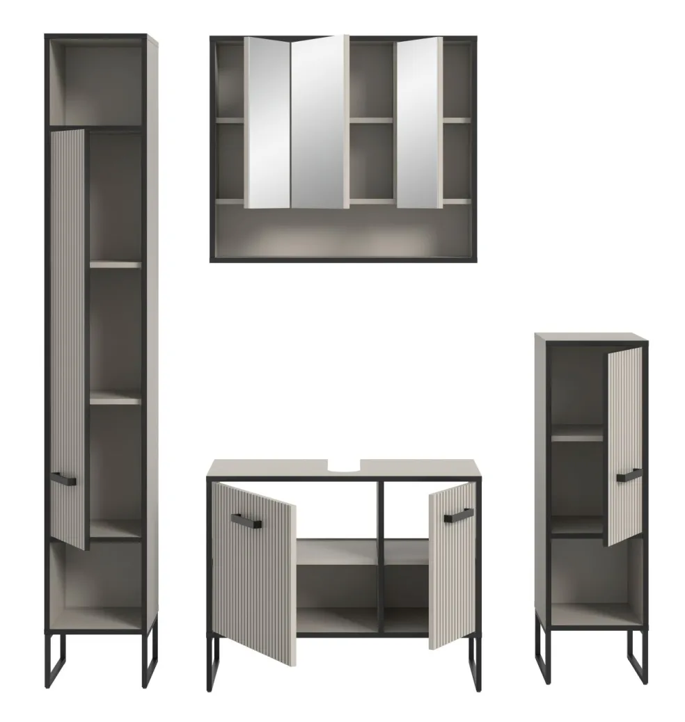 Salle de bains combinée 4 éléments BAGNO