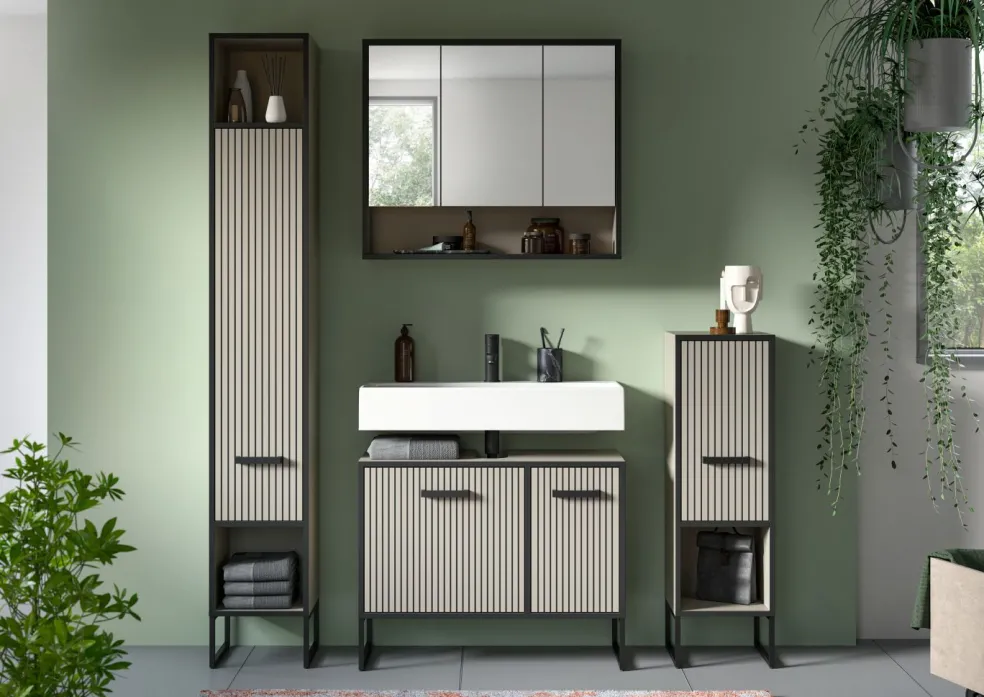 Salle de bains combinée 4 éléments BAGNO