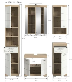 Salle de bains combinée GIMBI
