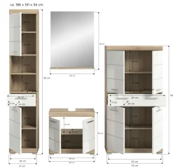 Salle de bains combinée GIMBI