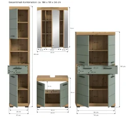 Salle de bains combinée SEWULA