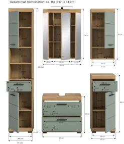 Salle de bains combinée SEWULA