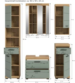 Salle de bains combinée SEWULA