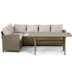 Salon de jardin avec banquette d'angle RIBE