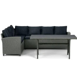 Salon de jardin avec banquette d'angle RIBE