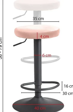Tabouret de bar  KAMPHAENG PHET