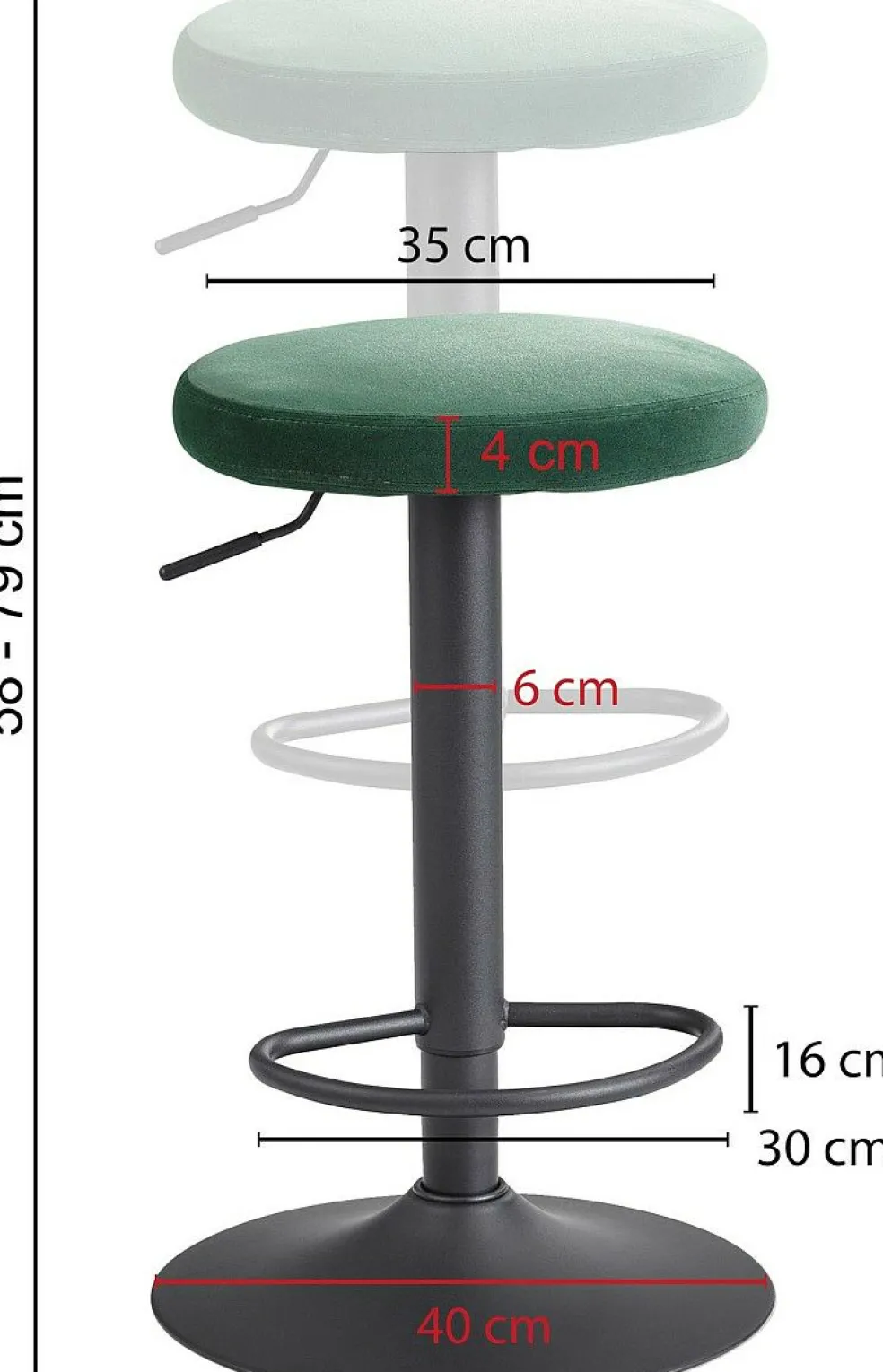 Tabouret de bar KAMPHAENG PHET