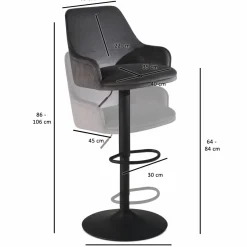 Tabouret de bar WOHNLING