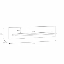 Étagère murale RIGMOR
