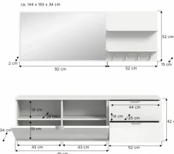 Vestiaire combiné 4 éléments BODITE