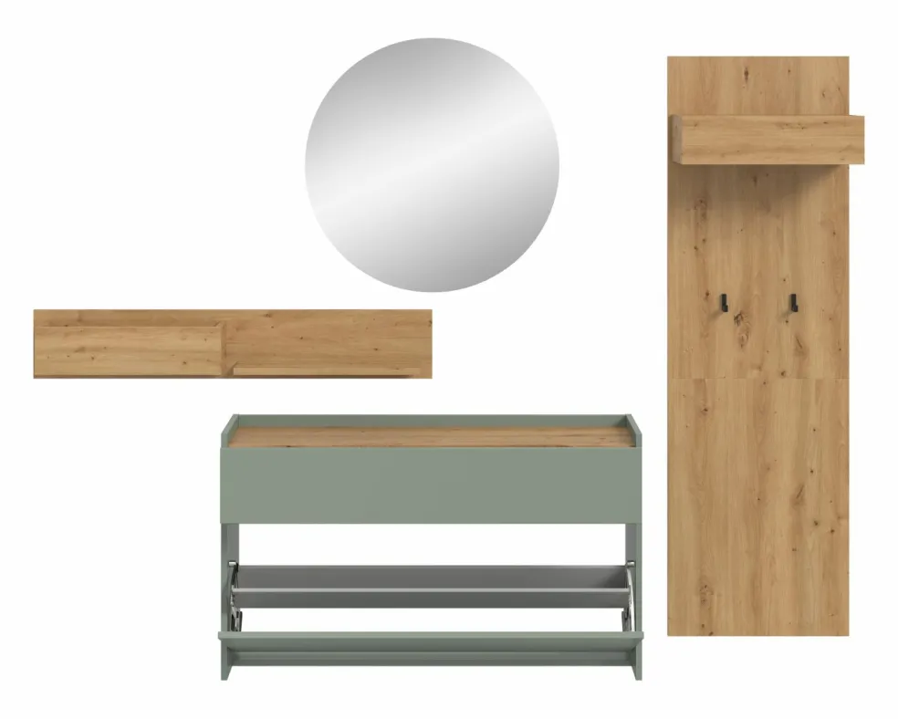 Vestiaire combiné 4 éléments DRIVE