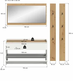 Vestiaire combiné 4 éléments DRIVE