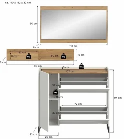 Vestiaire combiné 3 éléments DRIVE