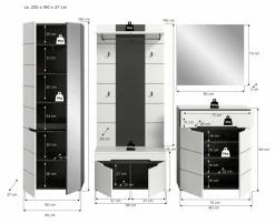 Vestiaire combiné 5 éléments GOBA