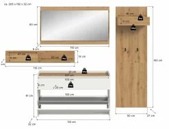 Vestiaire combiné 4 éléments DRIVE