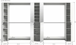 Vestiaire combiné 5 éléments BODITE