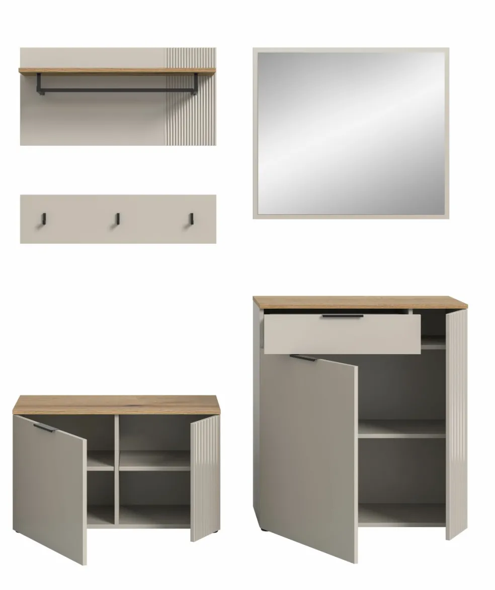 Vestiaire combiné 5 éléments SLIDE