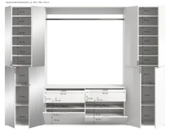 Vestiaire combiné 5 éléments BODITE