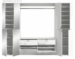 Vestiaire combiné 5 éléments BODITE