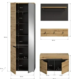 Vestiaire combiné  GOBA